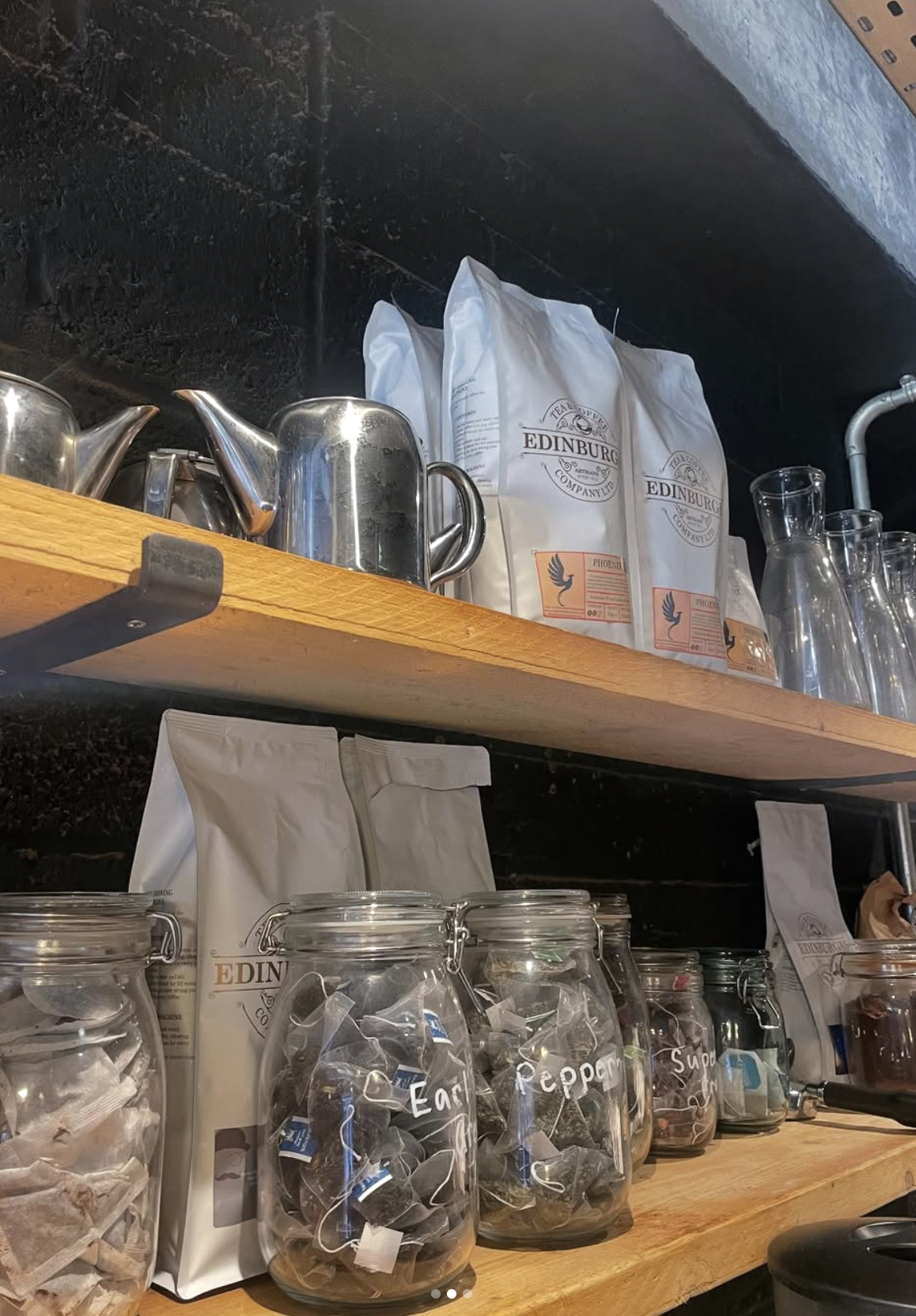 The team at Blues Cafe, independent coffee shop on Salamander Street, Leith, Edinburgh